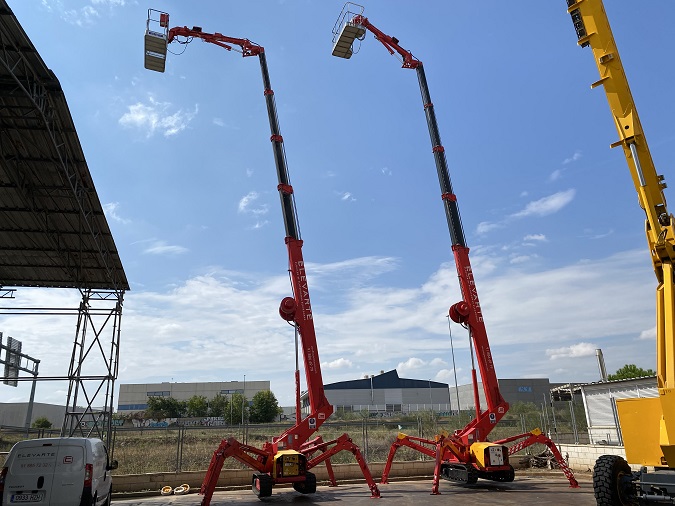 Plataformas elevadoras arañas