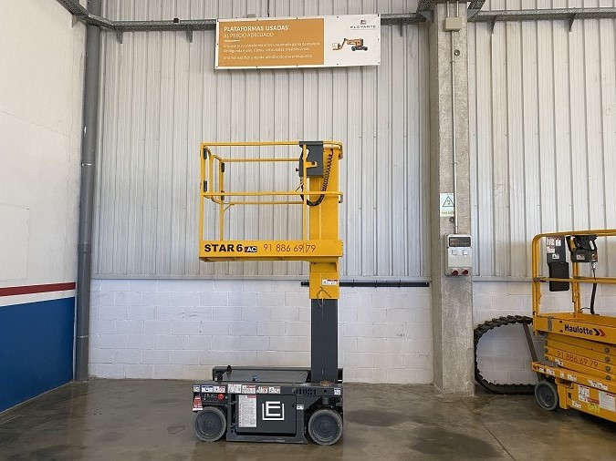 Plataforma Elevadora Mástil Vertical 6 metrso Industria