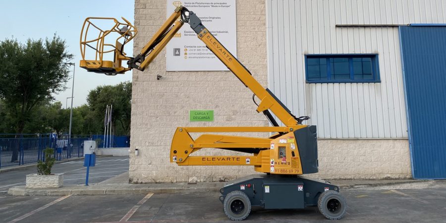 Alquiler plataforma articulada eléctrica 15 metros Haulotte ha15ip - copia M1