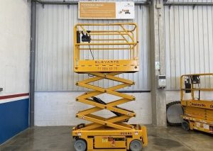Venta plataforma elevadora tijera eleéctrica 8 metros Haulotte Optimum 8